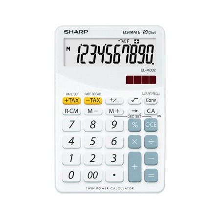 Calcolatrice El M332B Wh (Elm332Bwh) Bianco