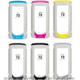 130ml Dye Ciano for HP Designjet T1100,T1200,T1300,T230072