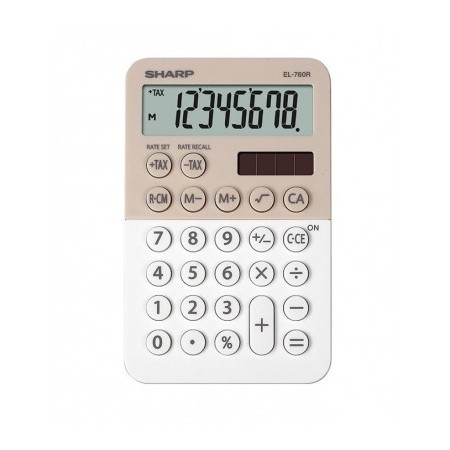 Calcolatrice Sh-El760Rbla Beige/Bianco