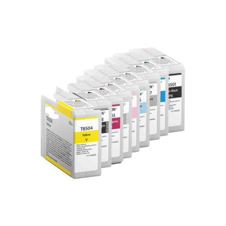 80ML Pigmento compatible SC-P800DES,P800SE,P800SP-Yellow