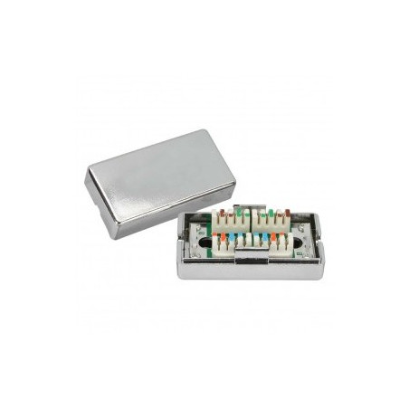 Box Di Giunzione In Metallo Cat.6 Silver (Nw-Mbjs6-Sl)