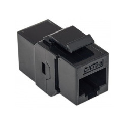 Accoppiatore Modulo Keystone Jack Rj45 Cat.6E Nero (Nw-Ku6P-Bk)