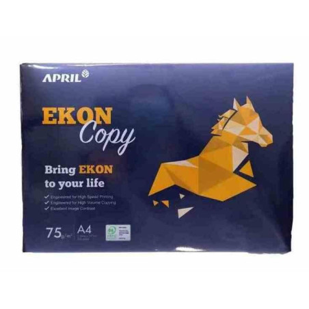 Carta A4 Ekon Copy Blu 70 Grammi - 500 Fogli
