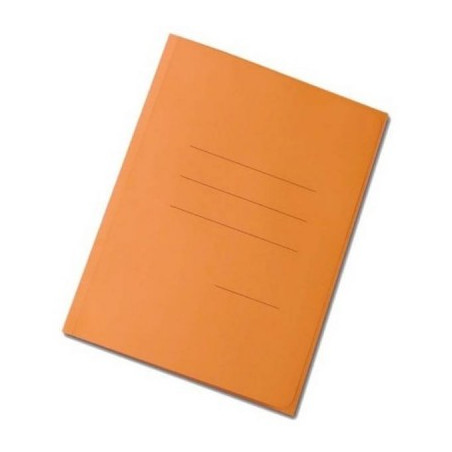 Cartelle 3 Lembi Manilla Gr.150 (50 Pezzi) - Arancio