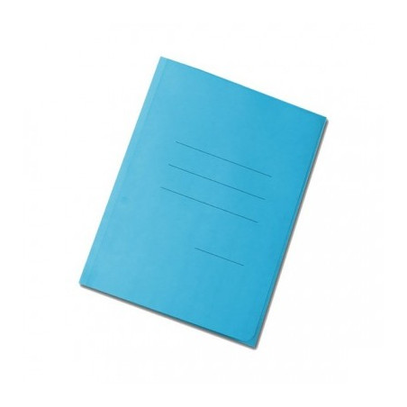 Cartelle 3 Lembi Manilla Gr.150 (50 Pezzi) - Azzurro