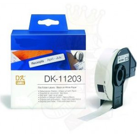 White 17mmX87mm 300psc for Brother P-Touch QL1000 1050 1060